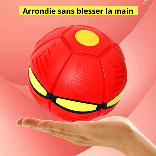 Balle disque plat avec lumière  - Flying Ball™