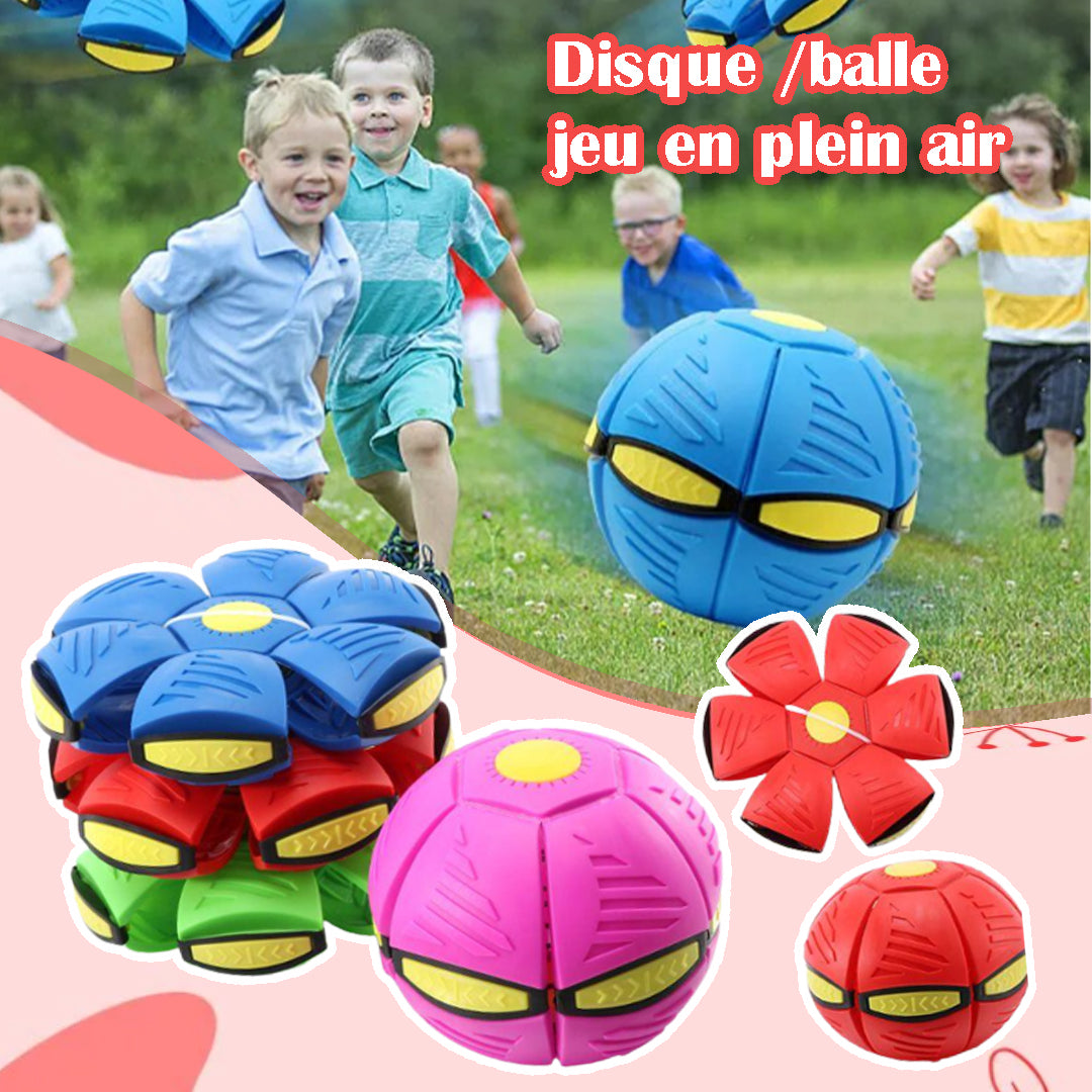 Balle disque plat avec lumière  - Flying Ball™